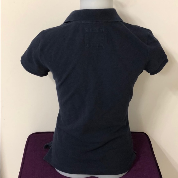 Hollister SoCal Navy blue polo - Picture 4 of 7